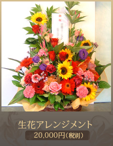 出演祝い花（舞台公演 コンサート）10,000円