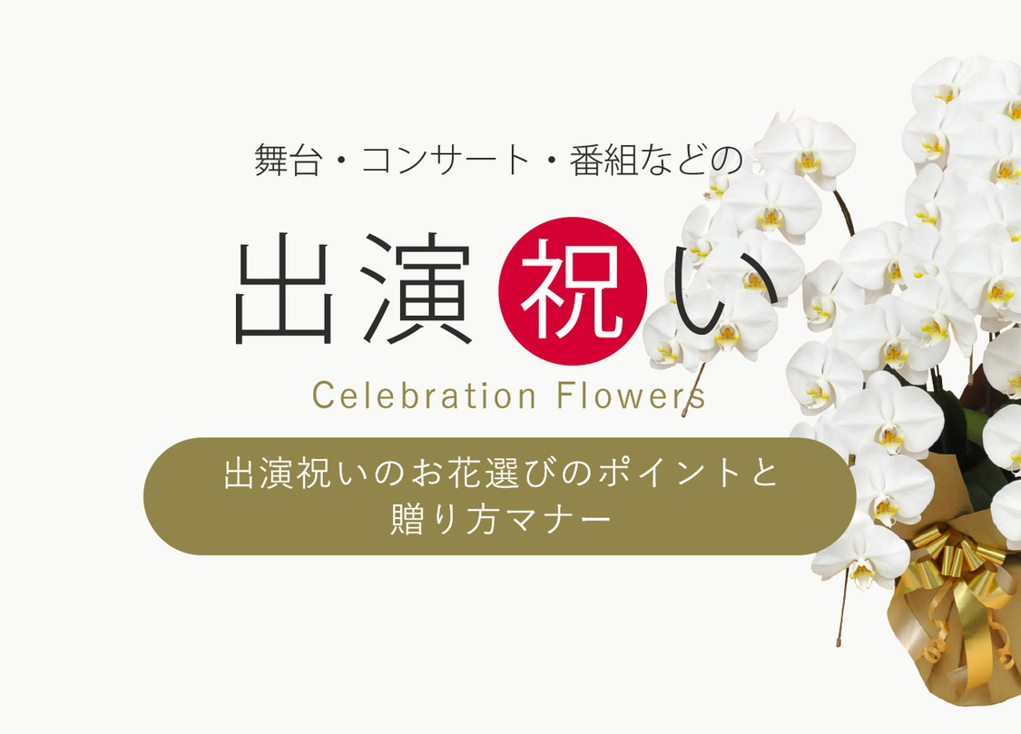 出演(舞台コンサート)祝い